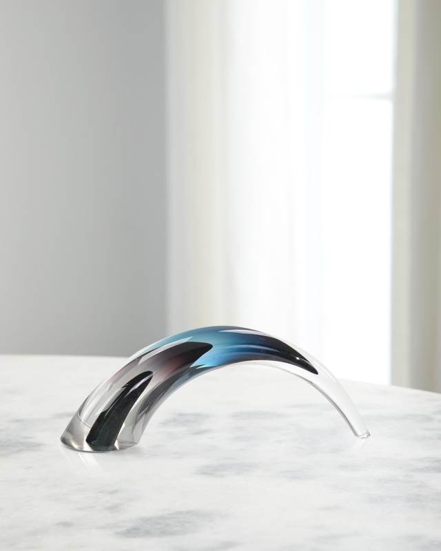 Handblown Multicolor Glass Sculpture